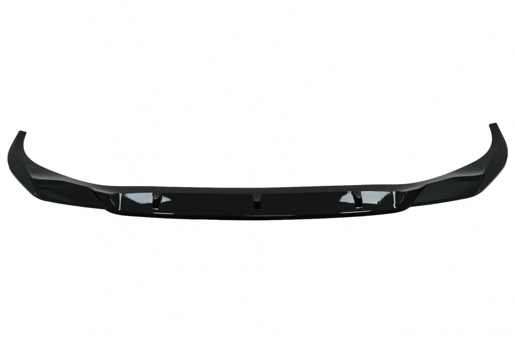 Front Bumper Spoiler Lip Piano Black for BMW 7 Series G11 G12 LCI M Sport (2019-Up)