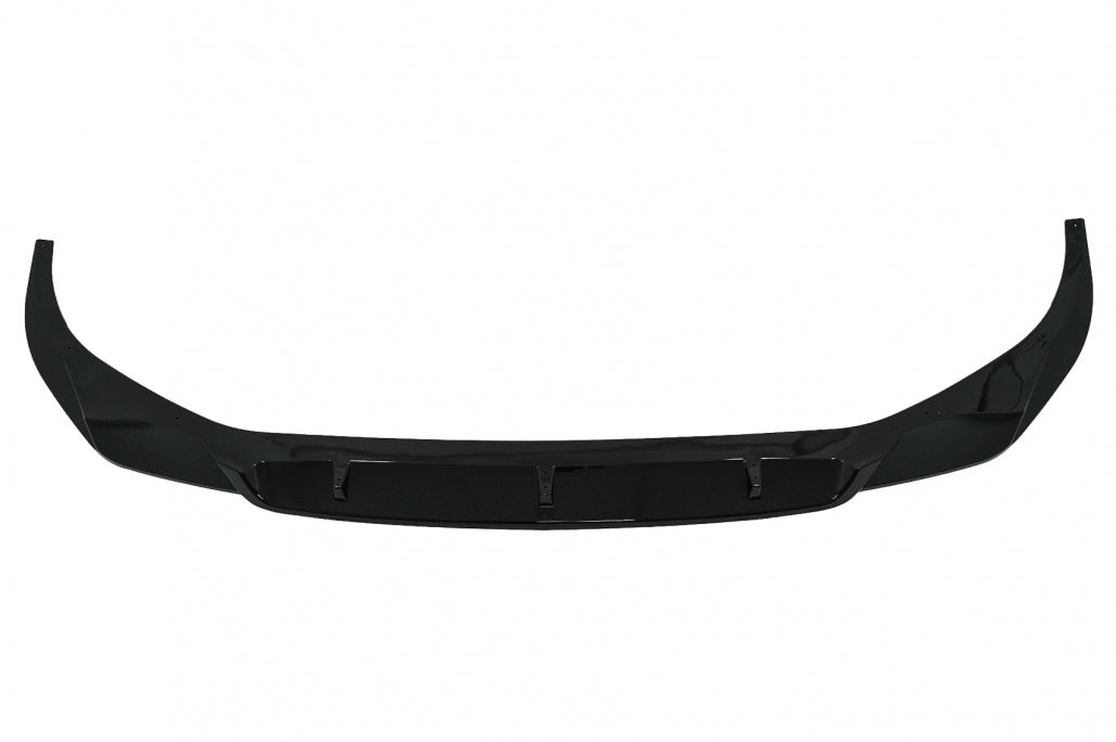 Front Bumper Spoiler Lip Piano Black for BMW 7 Series G11 G12 LCI M Sport (2019-Up)