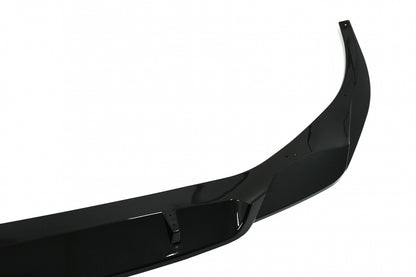 Front Bumper Spoiler Lip Piano Black for BMW 7 Series G11 G12 LCI M Sport (2019-Up)