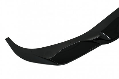 Front Bumper Spoiler Lip Piano Black for BMW 7 Series G11 G12 LCI M Sport (2019-Up)