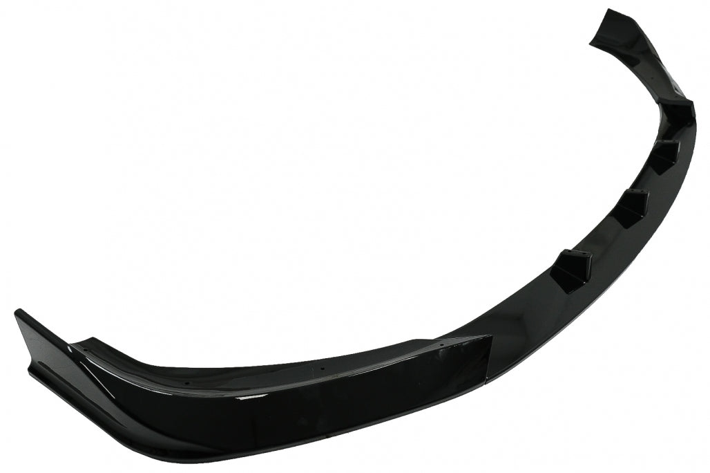 Front Bumper Spoiler Lip Piano Black for BMW X1 F48 Pre-LCI (2015-2019)