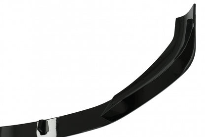 Front Bumper Spoiler Lip Piano Black for BMW X1 F48 Pre-LCI (2015-2019)