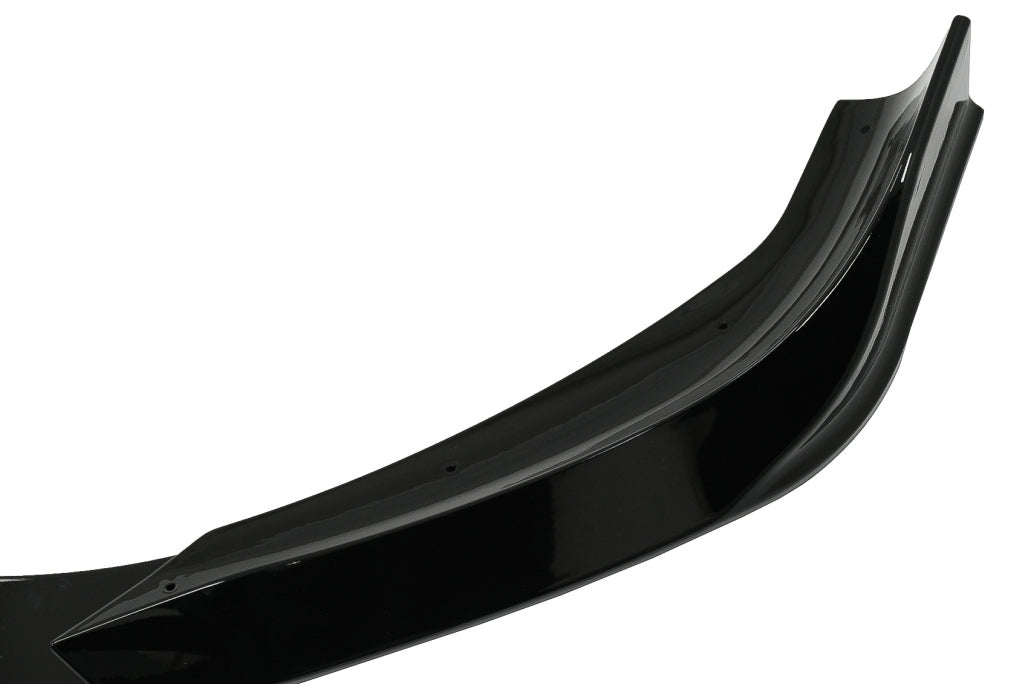 Front Bumper Spoiler Lip Piano Black for BMW X1 F48 Pre-LCI (2015-2019)