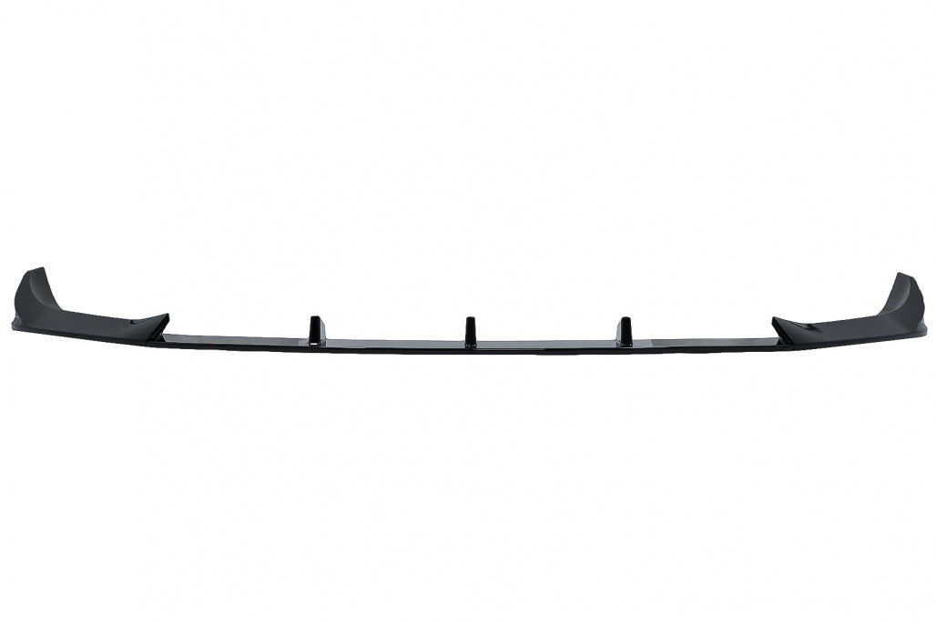 Front Bumper Spoiler Lip Piano Black for BMW X1 F48 Pre-LCI (2015-2019)
