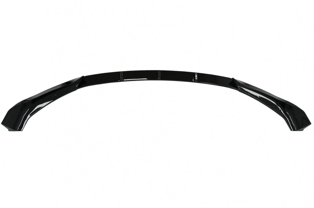 Front Bumper Spoiler Lip Piano Black for BMW X1 F48 Pre-LCI (2015-2019)