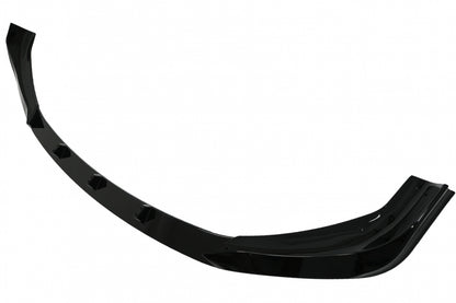 Front Bumper Spoiler Lip Piano Black for BMW X1 F48 Pre-LCI (2015-2019)