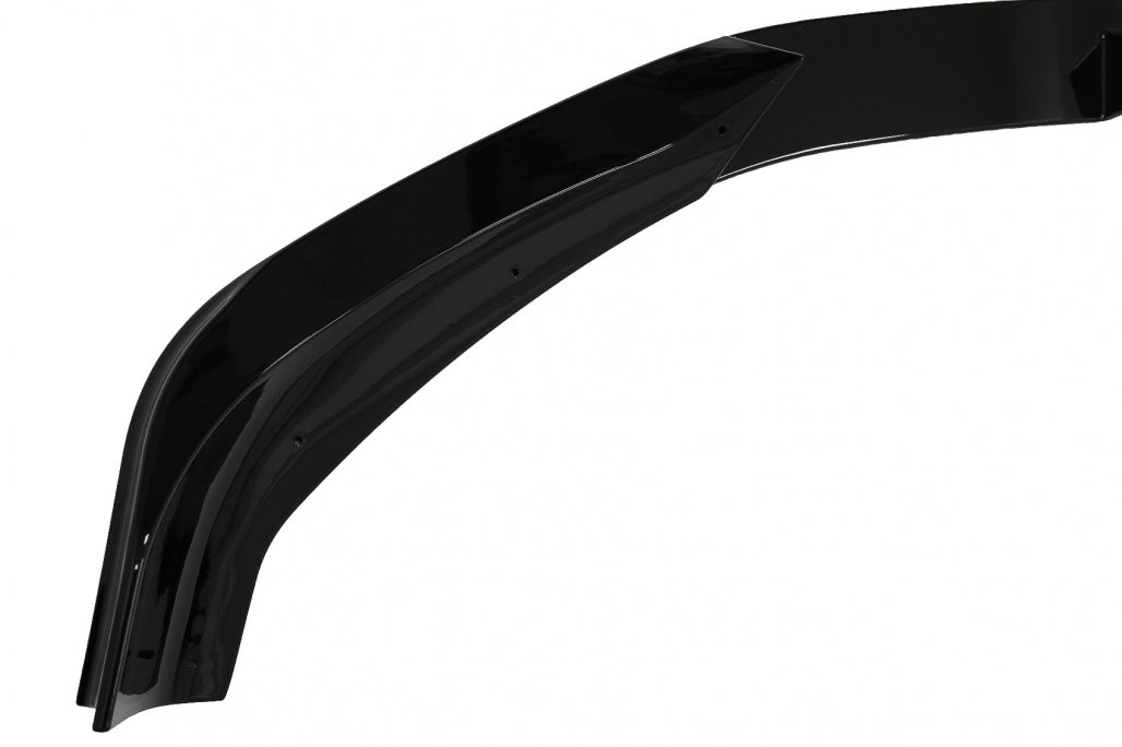 Front Bumper Spoiler Lip Piano Black for BMW X1 F48 Pre-LCI (2015-2019)