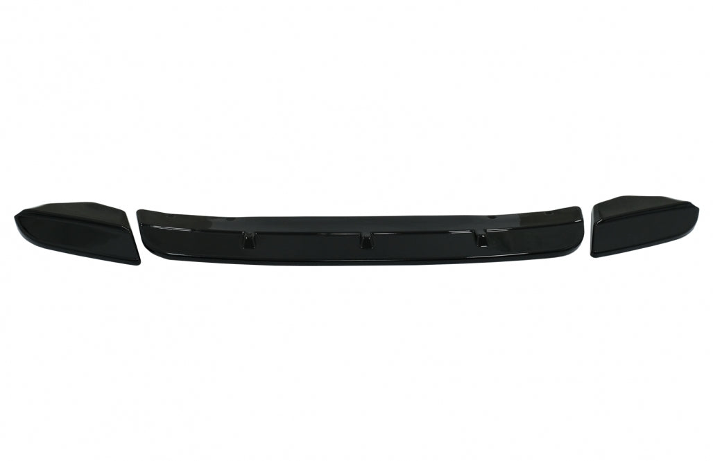 Front Bumper Spoiler Lip Piano Black for BMW X3 G01 (2018-Up)