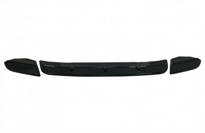 Front Bumper Spoiler Lip Piano Black for BMW X3 G01 (2018-Up)