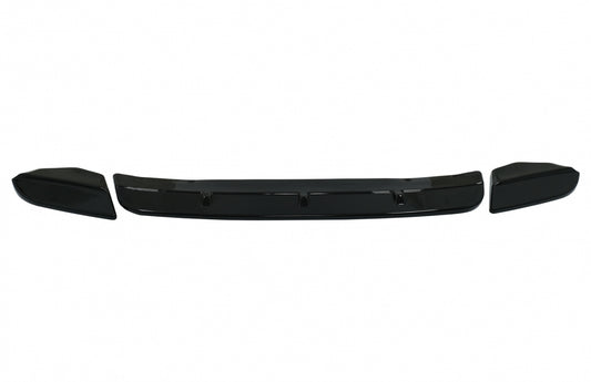 Front Bumper Spoiler Lip Piano Black for BMW X3 G01 (2018-Up)