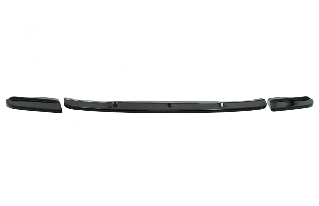 Front Bumper Spoiler Lip Piano Black for BMW X3 G01 (2018-Up)
