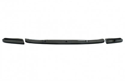 Front Bumper Spoiler Lip Piano Black for BMW X3 G01 (2018-Up)