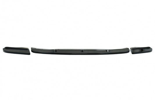 Front Bumper Spoiler Lip Piano Black for BMW X3 G01 (2018-Up)