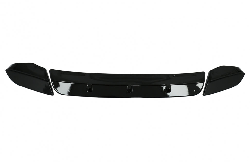 Front Bumper Spoiler Lip Piano Black for BMW X3 G01 (2018-Up)
