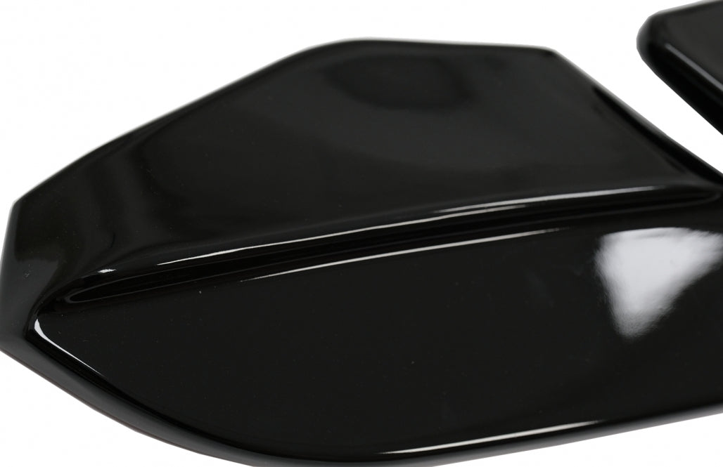 Front Bumper Spoiler Lip Piano Black for BMW X3 G01 (2018-Up)