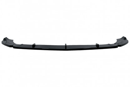 Front Bumper Spoiler Lip Piano Black for Mercedes A-Class W177 V177 Sport Line A35 (2018–2022)