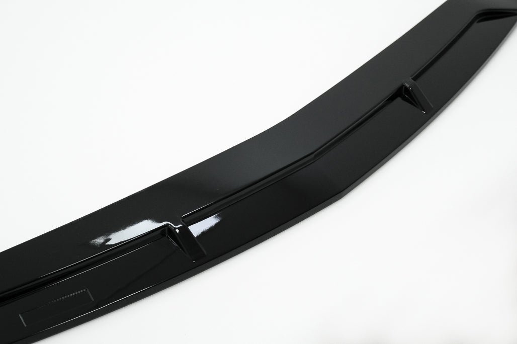 Front Bumper Spoiler Lip Piano Black for Mercedes A-Class W177 V177 Sport Line (2018–2022)