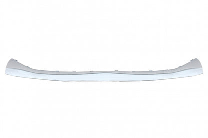 Front Bumper Spoiler Lip Upper Plate Chrome for Mercedes S-Class W222 (2013-up) S65 Design