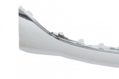 Front Bumper Spoiler Lip Upper Plate Chrome for Mercedes S-Class W222 (2013-up) S65 Design