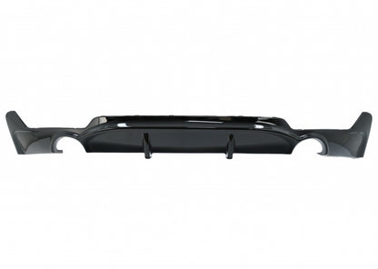 Front Bumper Spoiler Lip & Rear Diffuser Twin Single Outlet M-Performance for BMW 4 Series F32 F33 F36 (2013–2019)