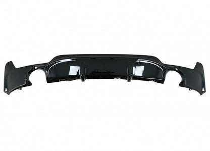 Front Bumper Spoiler Lip & Rear Diffuser Twin Single Outlet M-Performance for BMW 4 Series F32 F33 F36 (2013–2019)