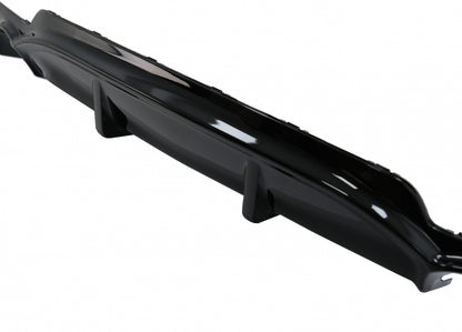 Front Bumper Spoiler Lip & Rear Diffuser Twin Single Outlet M-Performance for BMW 4 Series F32 F33 F36 (2013–2019)