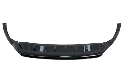 Front Bumper Spoiler for Audi Q8 S-Line (2018–2023) Shiny Black