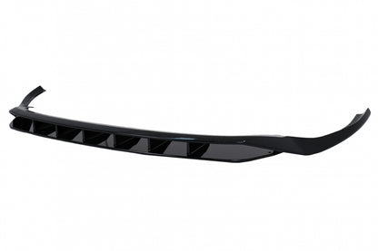 Front Bumper Spoiler for Audi Q8 S-Line (2018–2023) Shiny Black