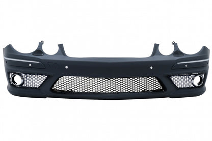 Front Bumper Sport Design without Fog Lights for Mercedes E-Class W211 Facelift (2006–2009)