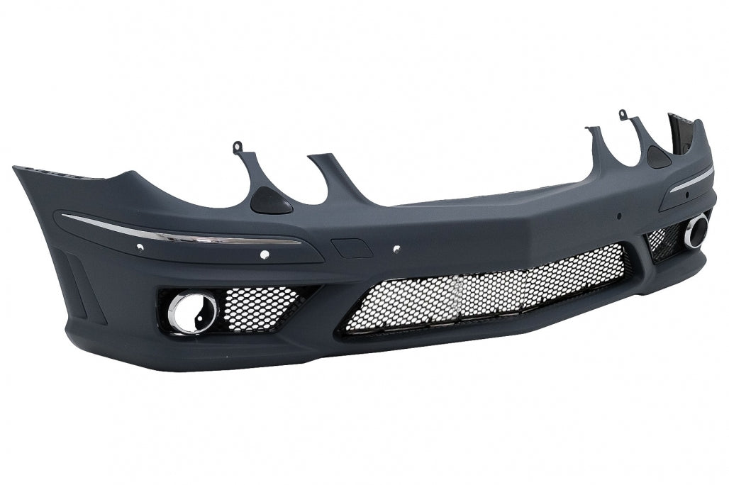 Front Bumper Sport Design without Fog Lights for Mercedes E-Class W211 Facelift (2006–2009)