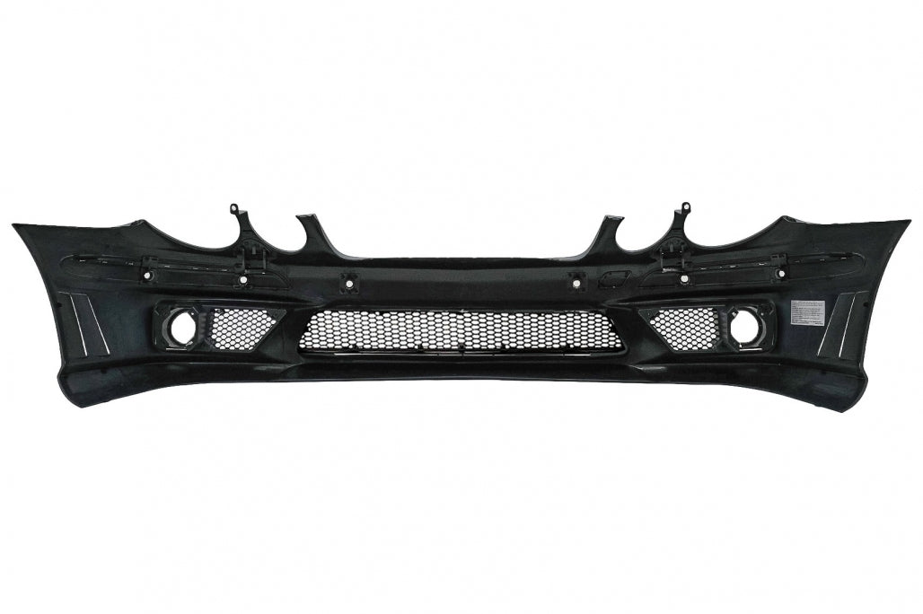 Front Bumper Sport Design without Fog Lights for Mercedes E-Class W211 Facelift (2006–2009)