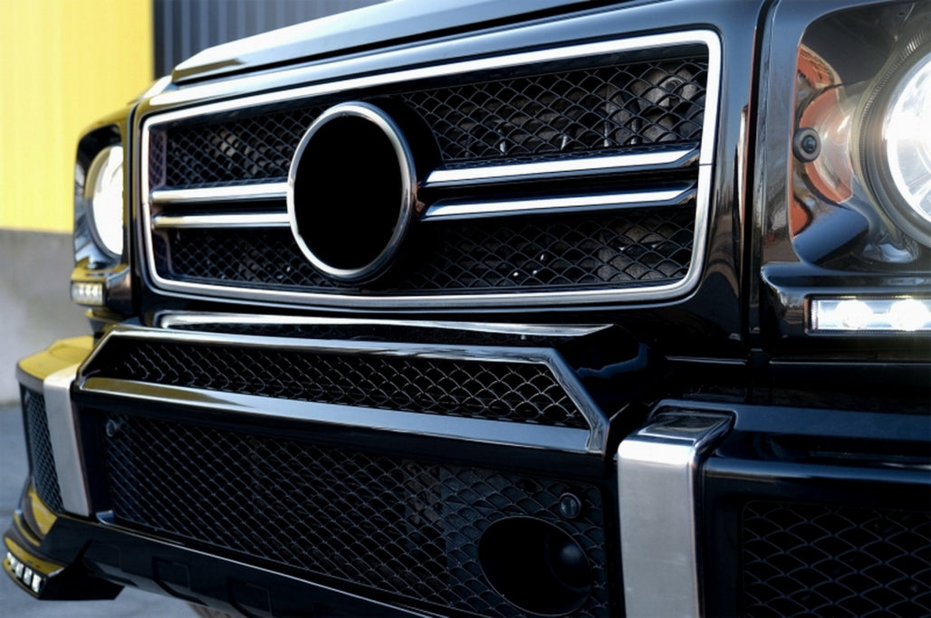 Front Bumper Upper Spoiler Lip for Mercedes G-Class W463 (1989–Up) AMG Design