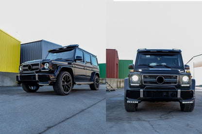 Front Bumper Upper Spoiler Lip for Mercedes G-Class W463 (1989–Up) AMG Design