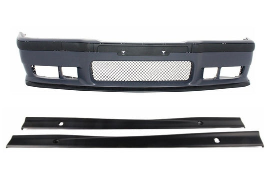 Front Bumper and Side Skirts M3 Design for BMW 3 Series E36 (1992–1998)