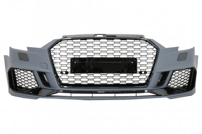 Front Bumper for Audi A3 8V Facelift 2016–2019 Sedan Cabrio RS3 Design Brilliant Black