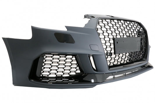 Front Bumper for Audi A3 8V Facelift 2016–2019 Sedan Cabrio RS3 Design Brilliant Black