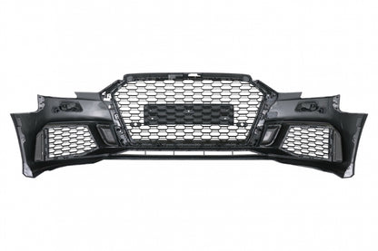 Front Bumper for Audi A3 8V Facelift 2016–2019 Sedan Cabrio RS3 Design Brilliant Black