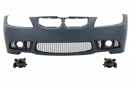 Front Bumper for BMW 3 Series E90 E91 (2004–2008) M3 Design with Smoke Fog Lights