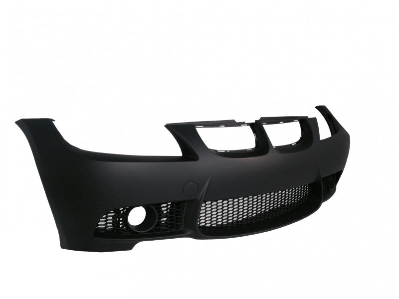 Front Bumper for BMW 3 Series E90 E91 (2004–2008) M3 Style with Double Stripe Grilles