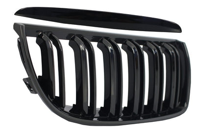 Front Bumper for BMW 3 Series E90 E91 (2004–2008) M3 Style with Double Stripe Grilles