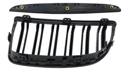 Front Bumper for BMW 3 Series E90 E91 (2004–2008) M3 Style with Double Stripe Grilles