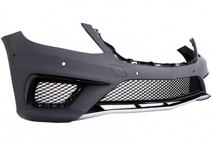 Front Bumper with Black Front Grille S63 Design for Mercedes S-Class W222 (2013–06.2017)