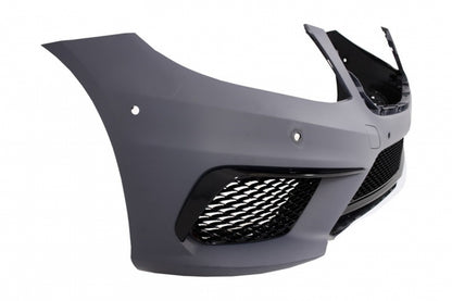 Front Bumper with Black Front Grille S63 Design for Mercedes S-Class W222 (2013–06.2017)