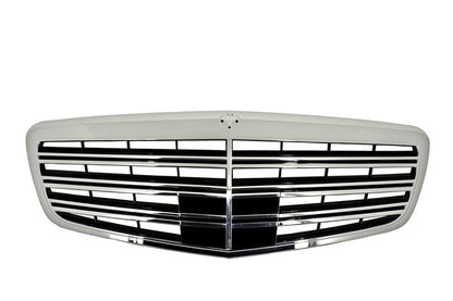 Front Bumper with Central Grille S63 S65 Design for Mercedes S-Class W221 (2005–2012)