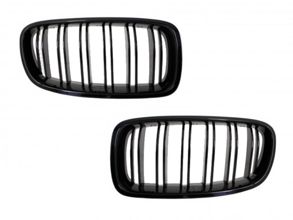 Front Bumper with Double Stripe Grilles M3 Sport EVO Design for BMW 3 Series F30 F31 (2011–2018)