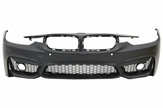 Front Bumper with Double Stripe Grilles M3 Sport EVO Design for BMW 3 Series F30 F31 (2011–2018)