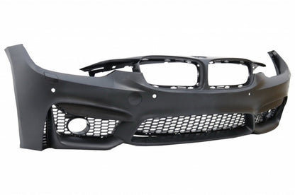 Front Bumper with Double Stripe Grilles M3 Sport EVO Design for BMW 3 Series F30 F31 (2011–2018)