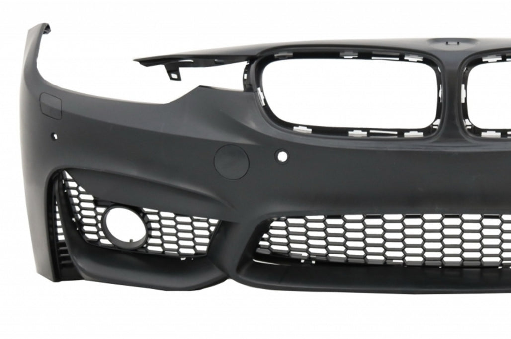 Front Bumper with Double Stripe Grilles M3 Sport EVO Design for BMW 3 Series F30 F31 (2011–2018)