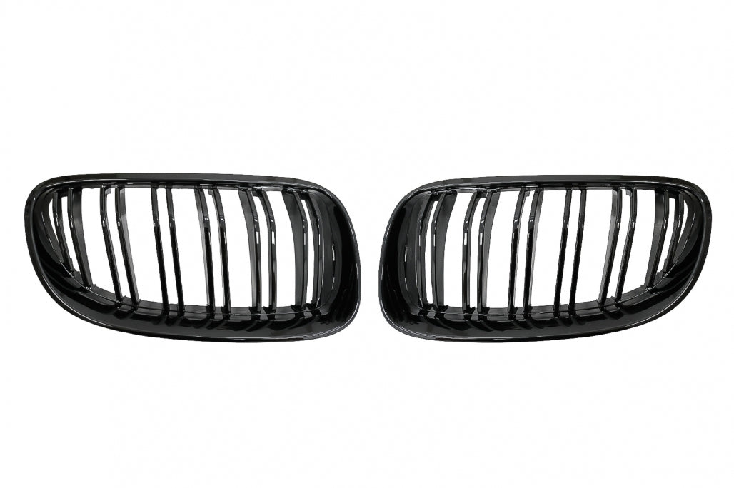Front Bumper with Double Stripe Kidney Grilles for BMW 3 Series E92 E93 (2006–2009) M3 Design Without PDC