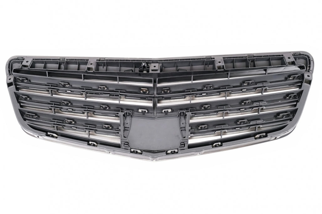 Front Bumper with Facelift Piano Black Grille S63 S65 Design for Mercedes S-Class W221 (2005–2012)